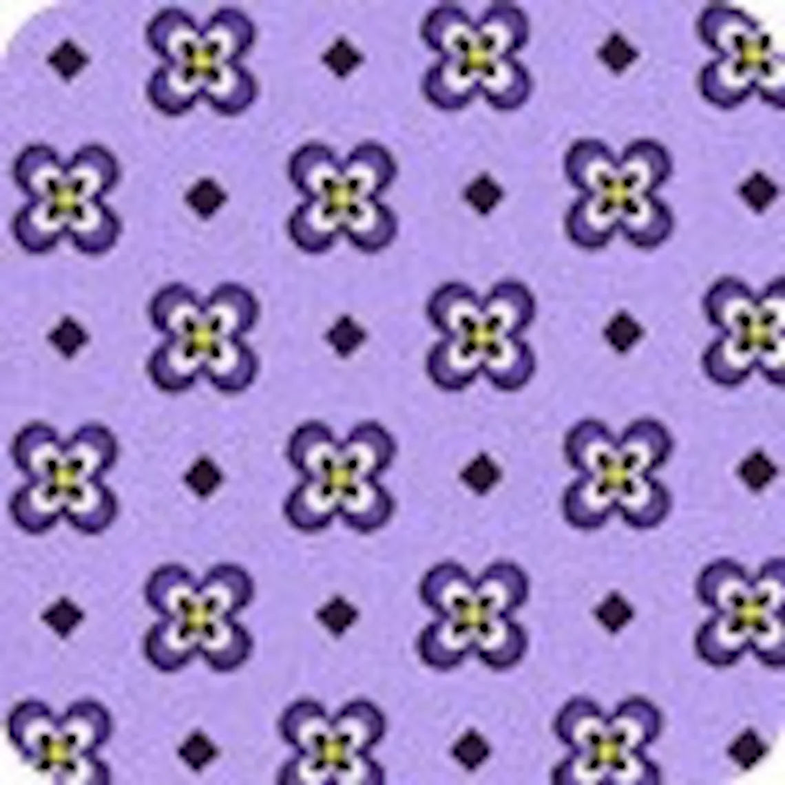 Quilt Kit, Elizabeth 50 1/2"x74 1/2", Robert Kaufman Elizabeth Fabrics, Purple Lilacs Fabric