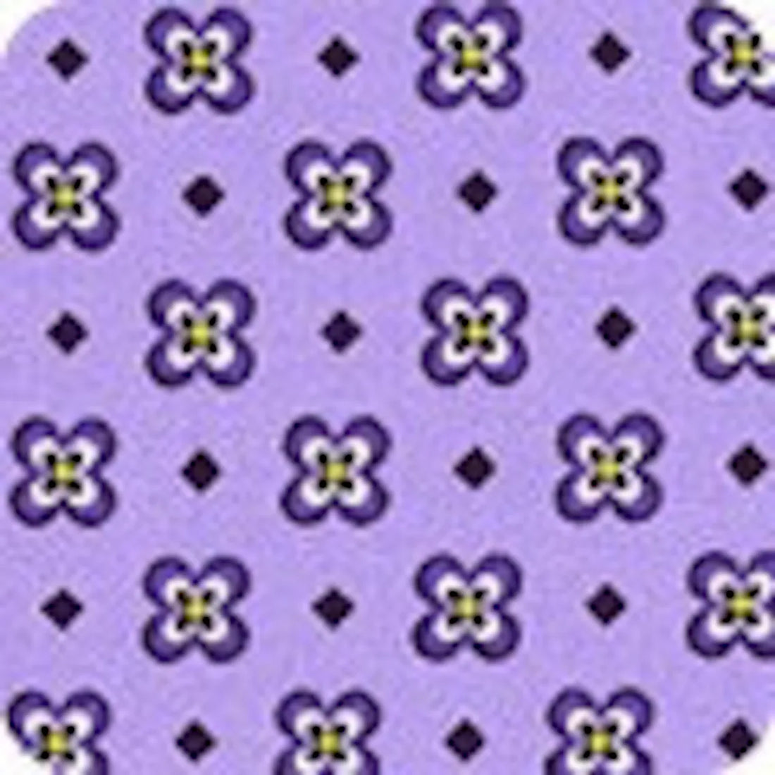 Quilt Kit, Elizabeth 50 1/2"x74 1/2", Robert Kaufman Elizabeth Fabrics, Purple Lilacs Fabric