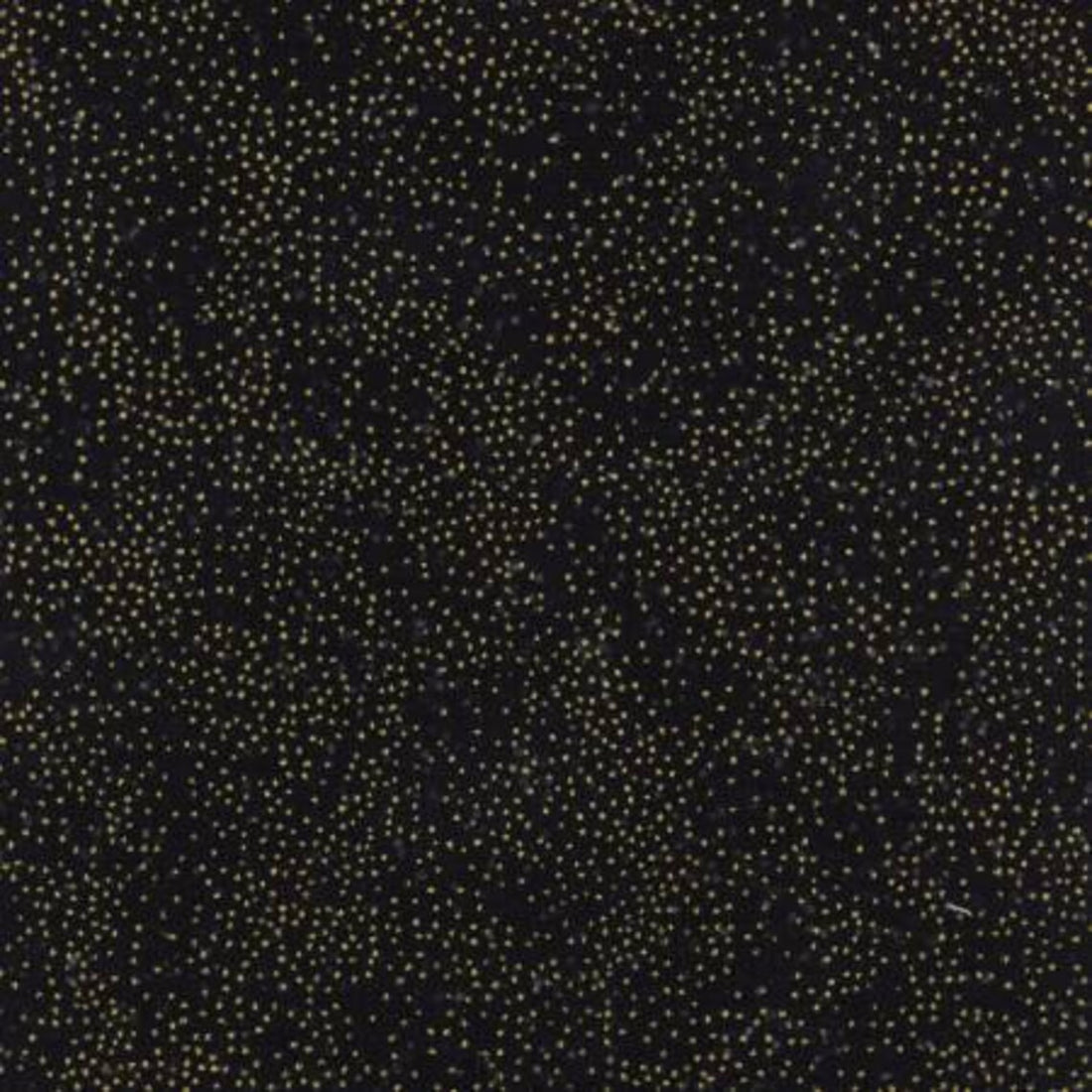 Onyx and Gold Metallic Dots G8555-4G, Black with Gold Dots, Christmas Fabric, Sold by the Half Yard