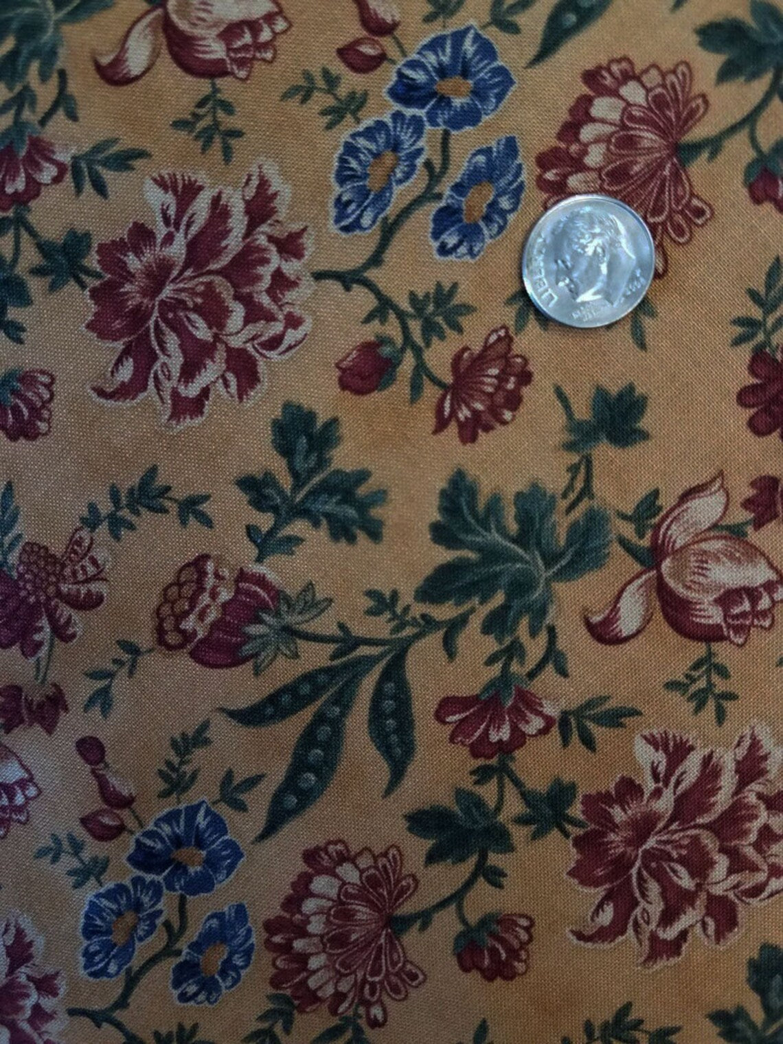 Sweet Pea Fabric Sold by the Half Yard, Kansas Troubles Fabric #9400, Moda Fabric