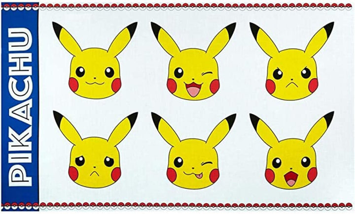 Pikachu Fabric Panel 24"x44", Pokémon Fabric by Robert Kaufman. Pokémon Quilt Wall Hanging Blanket