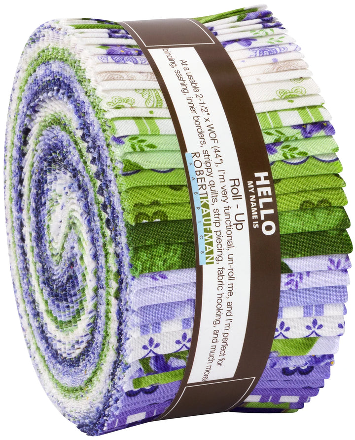 RARE Jelly Roll 40pieces 2 1/2" wide x 40" long, Elizabeth by Robert Kaufman, Jelly Roll Race Bed Gift Quilt Blanket Wall Hanging