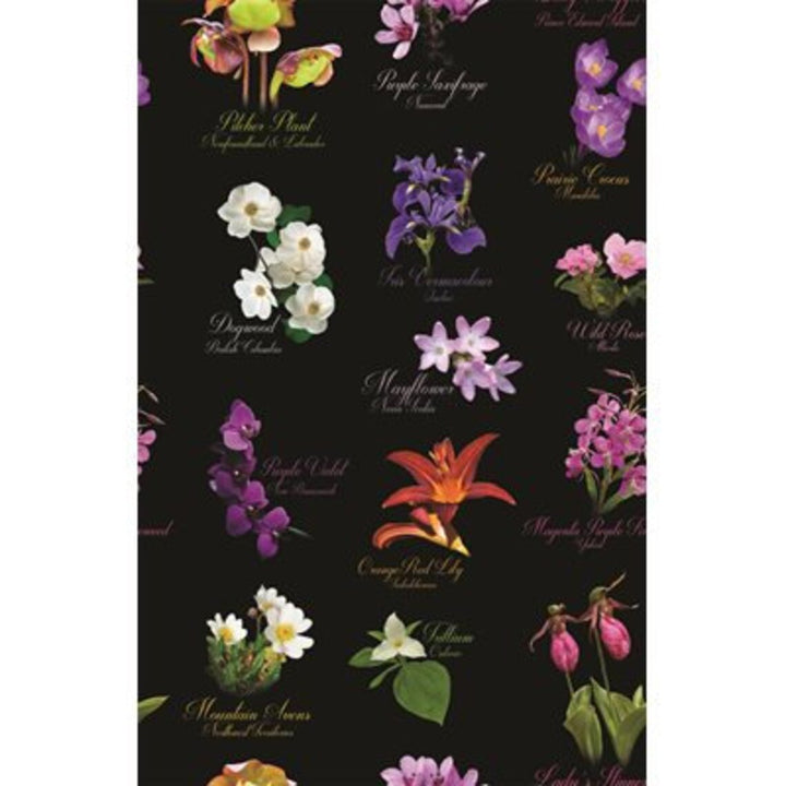 Provincial Flowers 1/2 Yard, 20003-4 Canadian Road Trip by Hoffman, Canada Provincial Flowers Gift Bed Quilt Wall Hanging Table Runner