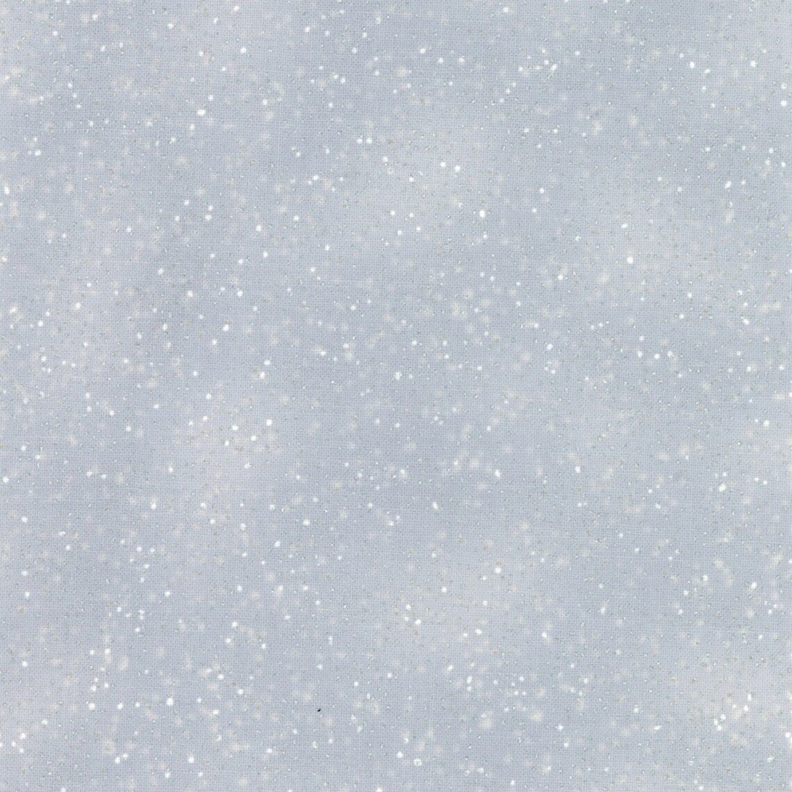 Frost Blender Silver Metallic Dots 1/2 Yard, G8555-113s, Hoffman Gray Frost Silver Dots, Christmas Fabric Bed Gift Quilt Background Border