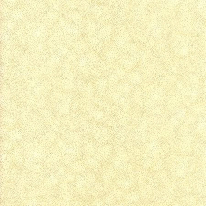 Ivory Blender Gold Metallic Dots 1/2 Yard, G8555-22G, Hoffman Ivory Gold Dots, Christmas Fabric Bed Gift Quilt Background Border