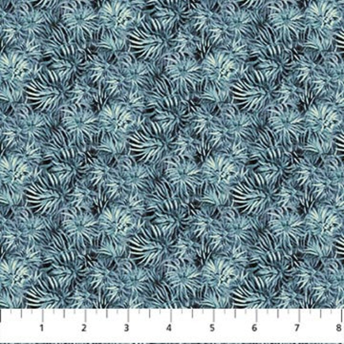 Quilt Kit 54”x70”, Moonlight Kisses fabrics by Northcott Bed Quilt Wildlife Bear Bed Quilt Queen Twin leaves clouds bark