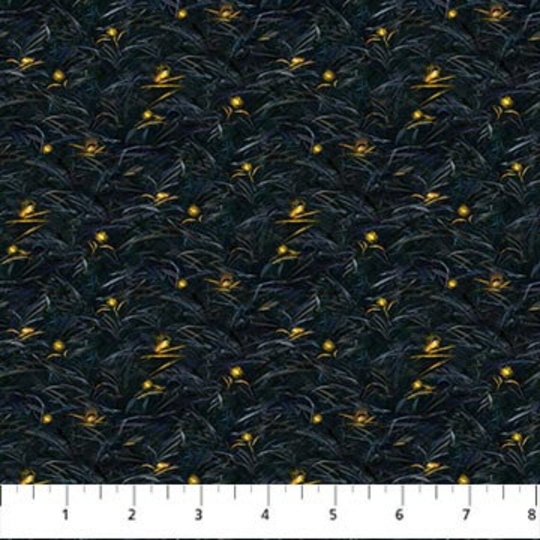 Quilt Kit 54”x70”, Moonlight Kisses fabrics by Northcott Bed Quilt Wildlife Bear Bed Quilt Queen Twin leaves clouds bark