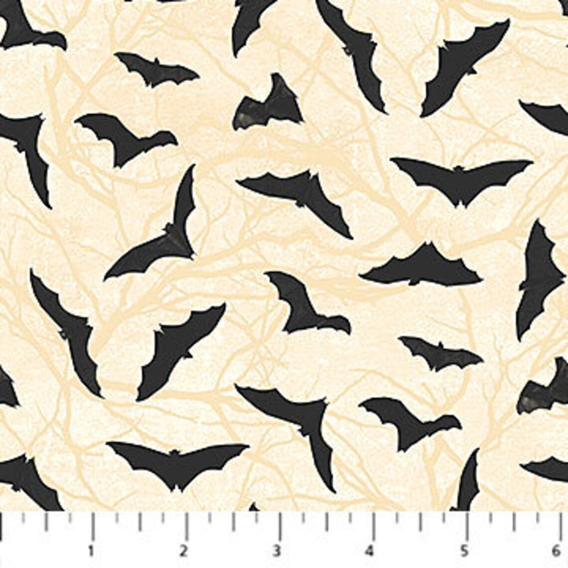 Quilt Kit 60"x78", Hallow's Eve fabrics by Northcott fabrics Bed Gift Quilt Black Cats Pumpkins Spooky Halloween Bats