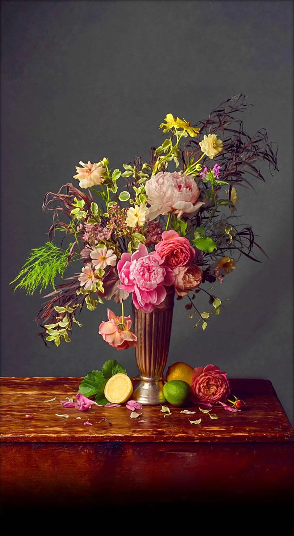 Quilt Kit 58x"x58", Shadow & Elegance by RJR, Floral Gift Bed Quilt Queen Quilt Wall Hanging