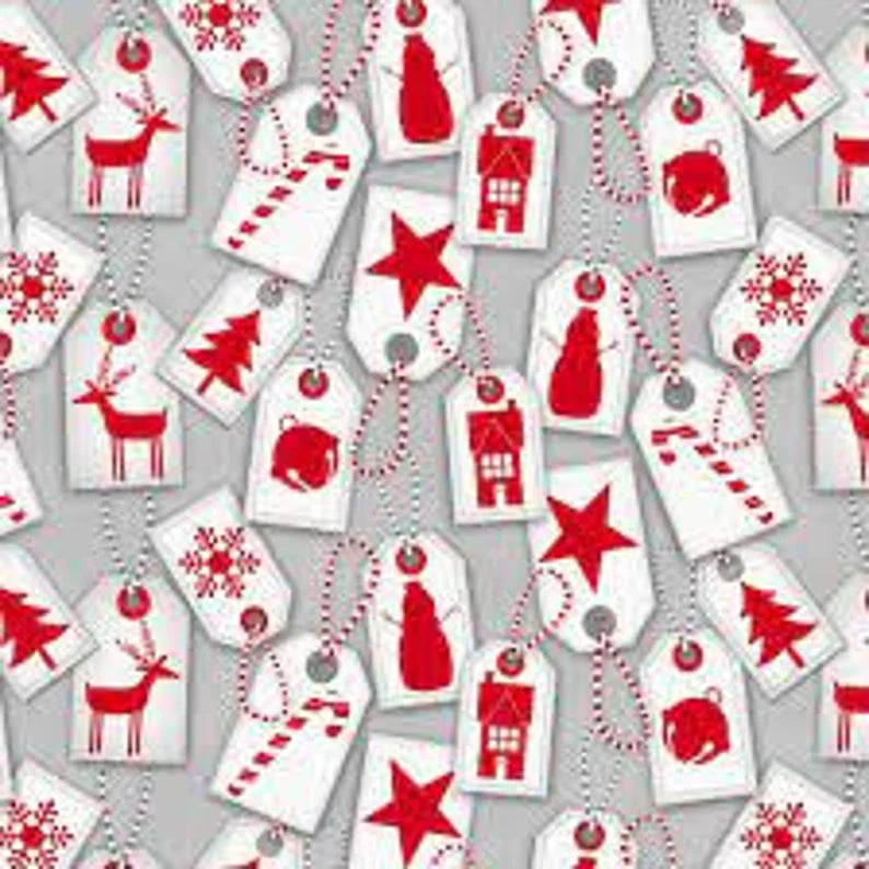 Santa Snowman Sack Fabric Panel 36"x43", PD13671R A Nostalgic Christmas Riley Blake, Christmas Santa Bed Gift Quilt Wall Hanging