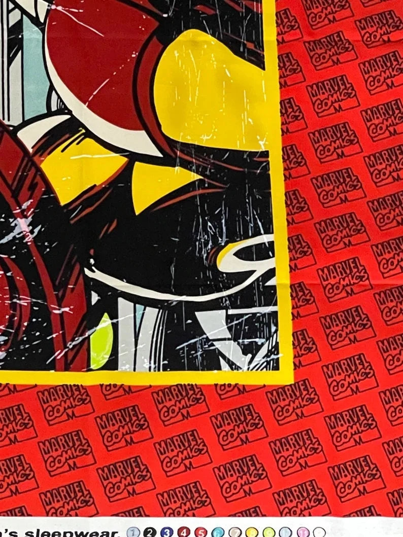 IRONMAN Fabric Panel 35”X 44", Marvel Comics Group, The Invincible Ironman Cotton Quilt Panel