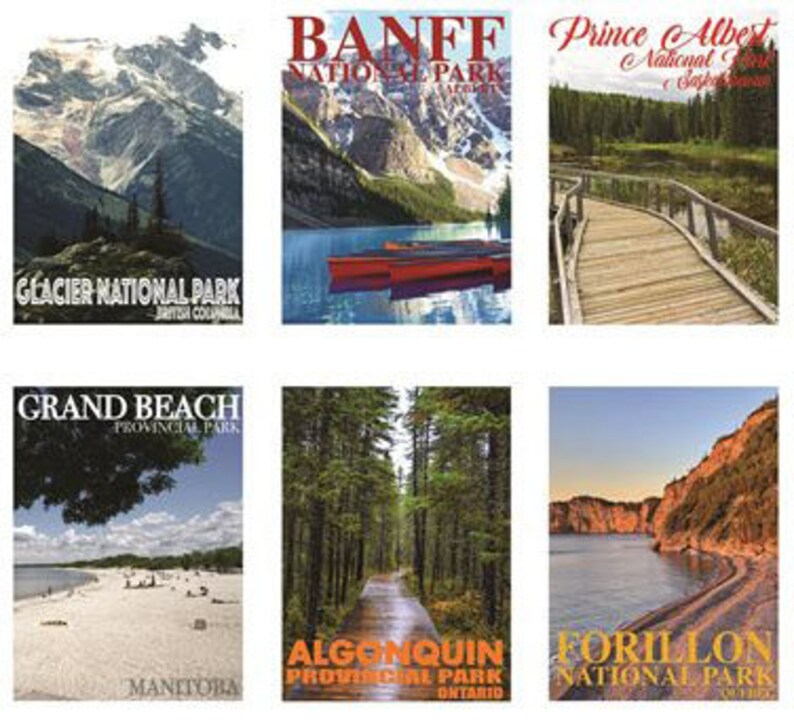 Canadian Road Trip Fabric Panel #2 18"x44", 15 pictures of Canadian sites, Oh Canada fabric panel, 0001-3 Hoffman Fabrics