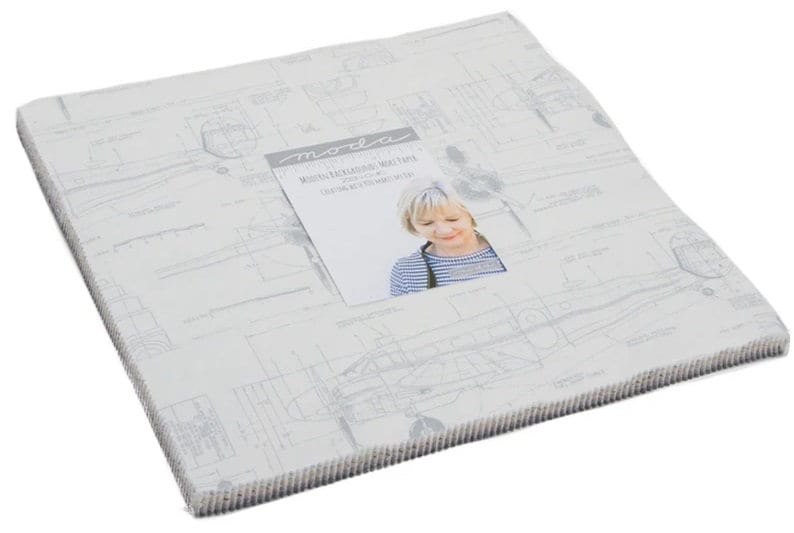 Modern Backgrounds More Paper Layer Cake 42Pieces-10"x10", #1670LC ZEN CHIC Layer Cake, Quilt Table Runner Placemat Wall Hanging