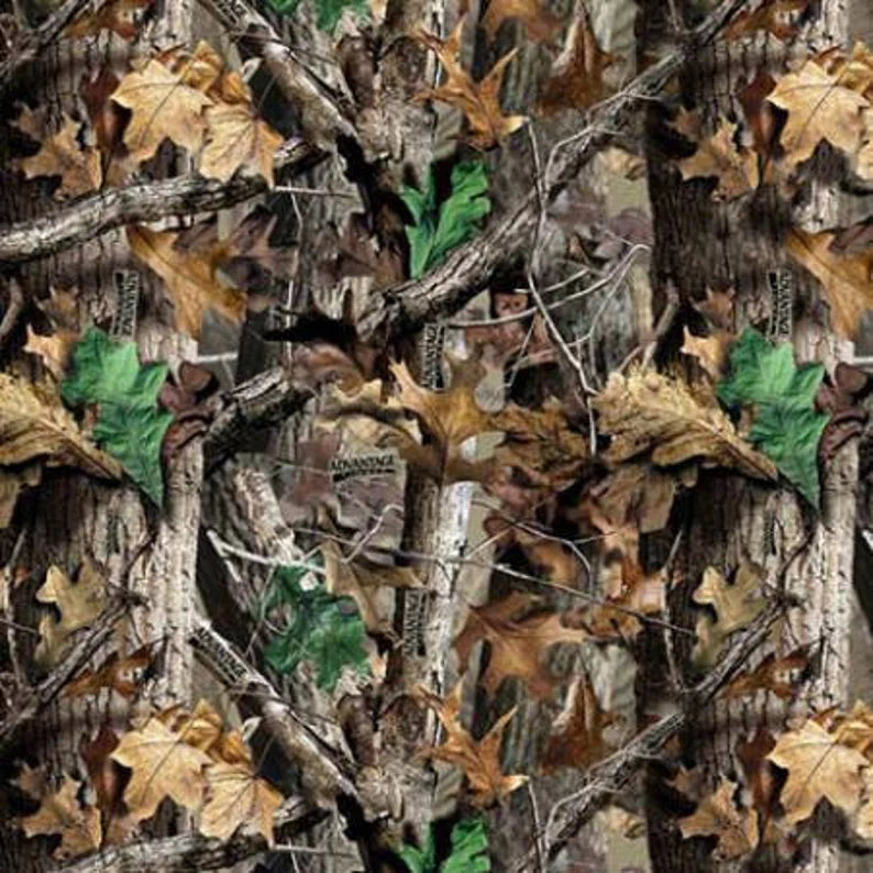 Realtree All Over Fabric, 6000-PC Sykel Enterprises, Realtree Gifts Bed Quilt Deer Camouflage Leaves Boy Quilt Queen Home Decor, Half Yard