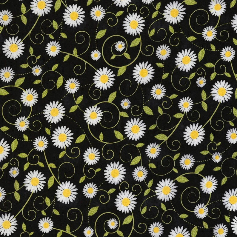 RARE Quilt Kit 59"x69" Sunny Garden, You are my Sunshine fabrics by Timeless Treasures, Sunflower bees Gifts Bed Quilt Home Decor
