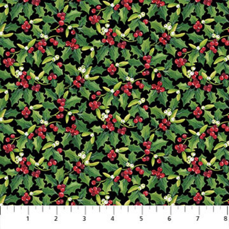 Quilt Kit 52"x71" Christmas Horses, Hay Its Christmas by Northcott Fabrics, Horses in Stable Bed Gift Quilt Christmas Quilt Wall Hanging