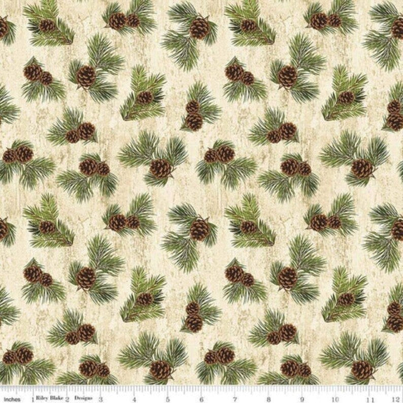 Quilt Kit 54"x76" Country Christmas, Christmas Memories Fabrics by Riley Blake, Red Truck with Tree Bed Gift Quilt Christmas Quilt Wall