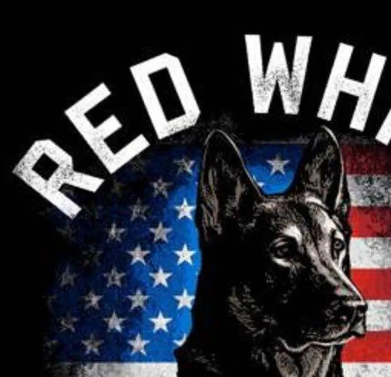 Red White and True Fabric Panel 36"x43", ML35393C fabric by David Textiles, Patriotic German Shepherd Dog American Flag Patriotic