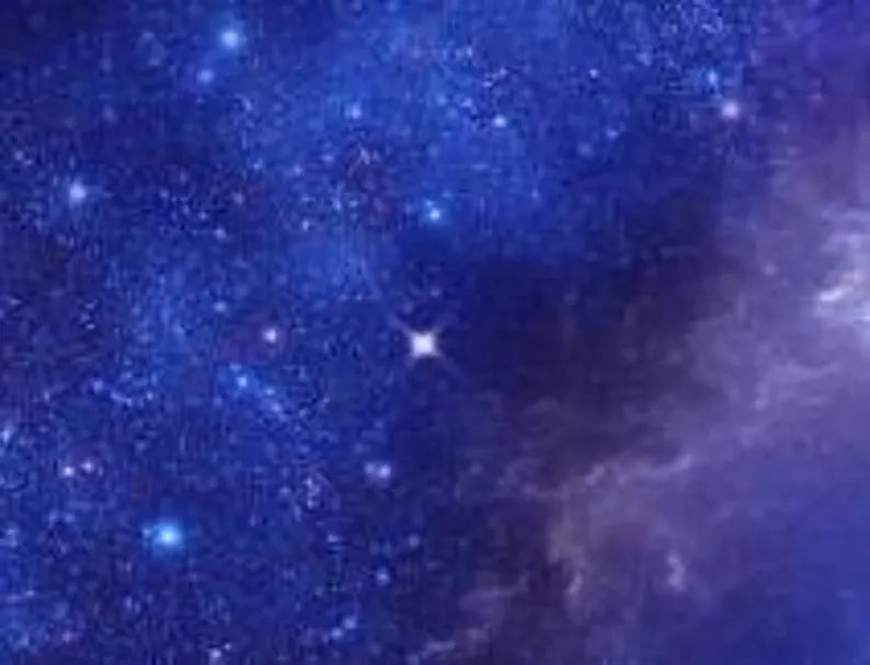 Royal Night Sky Fabric 1/2 yard, Black Space # 583E-RYL by Elizabeth Studios, Outer Space Fabric, Universe Bed Quilt, Lightning