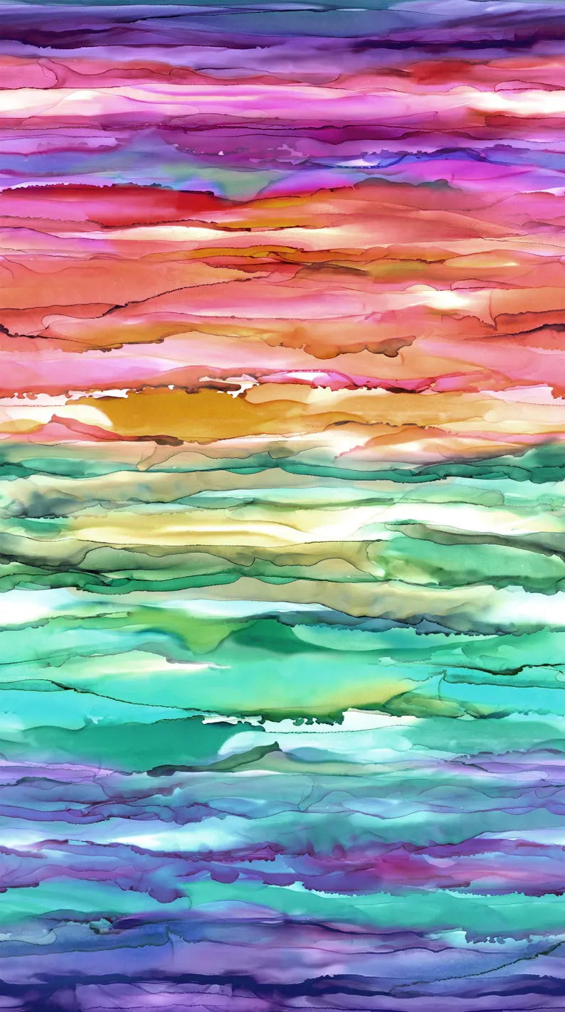 RARE Teal Dragonfly Dance Quilt Kit 54x72", Northcott Fabrics, Floral Gift Quilt Hanging Throw Flowers, Discontinued, Backing Available